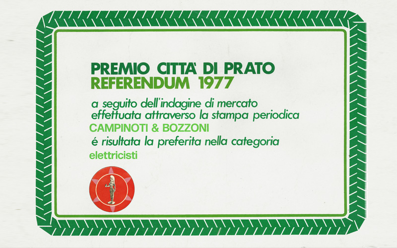 Campinoti & Bozzoni: L'azienda prende parte alla fiera Prato Produce